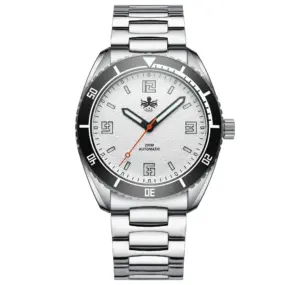 Phoibos Reef Master 200M PY047E Silver White
