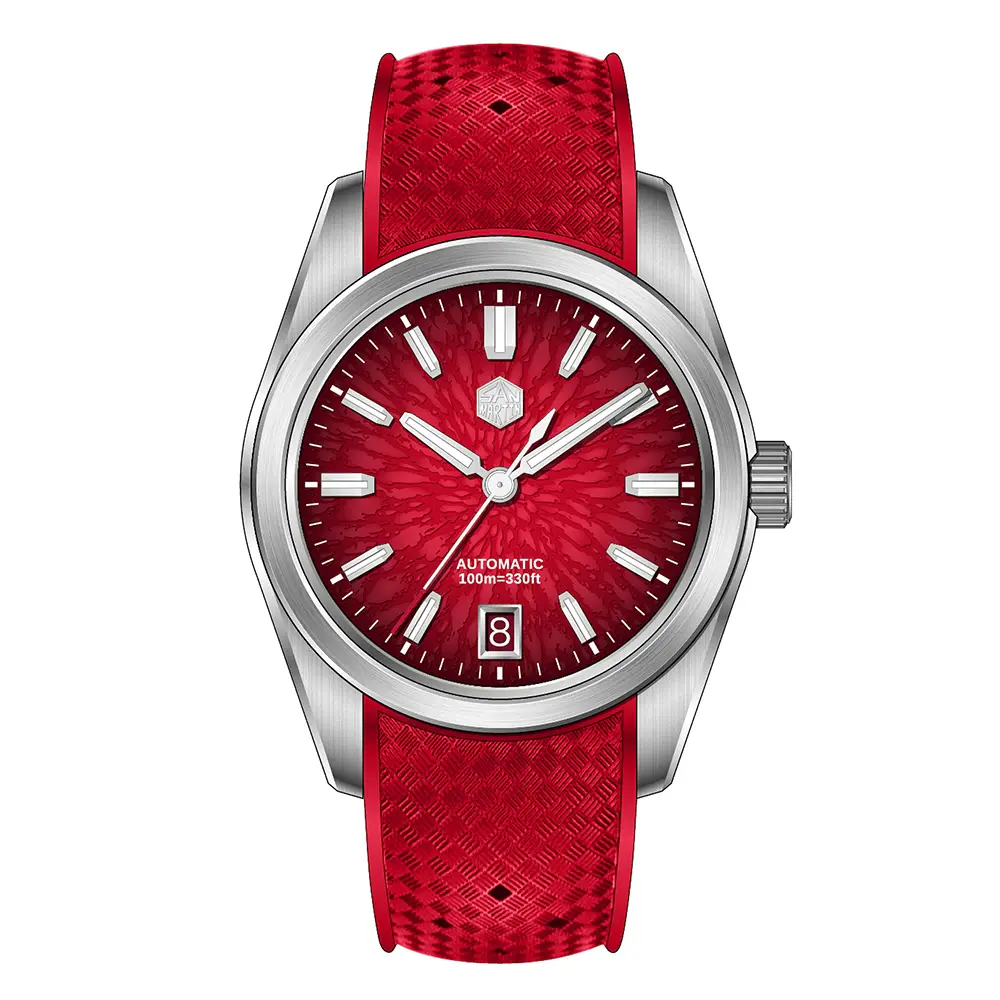 San Martin SN0144GS 36mm Red FKM