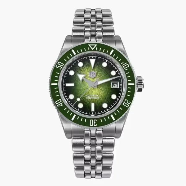 San Martin SN0148G 40mm Sunburst Green